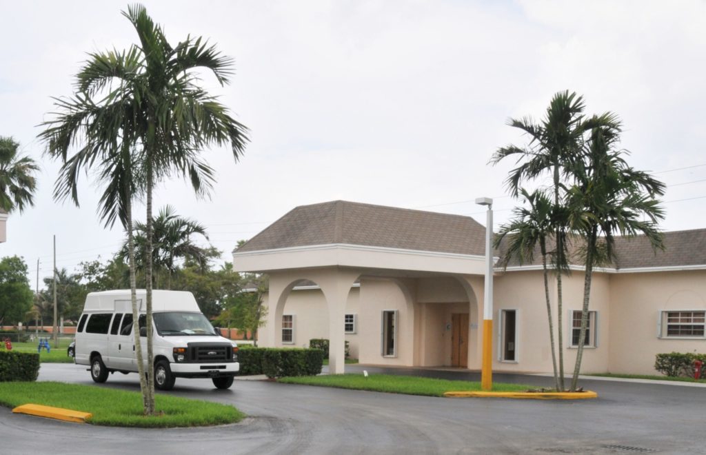 House with Van Outside